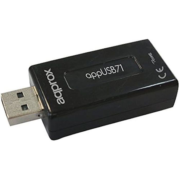 USB sound card usb 7.1 - vue 2