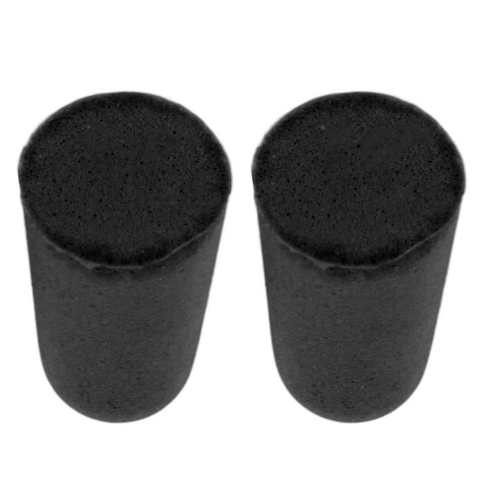 Bouchons D'oreilles équins Montés – 2 Paires Noires, Focused Ear Plugs, AQHA Legal