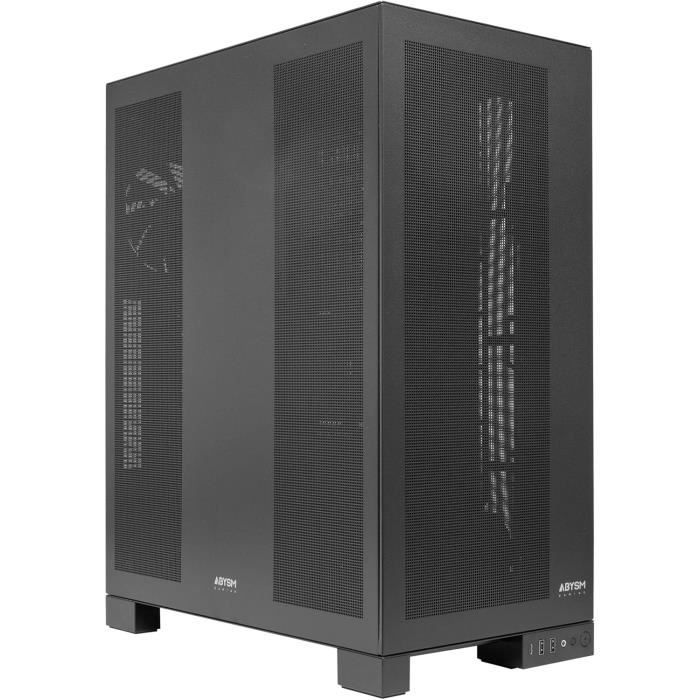 Boîtier Gaming E-ATX – ABYSM – AI PRO 100 – 2x USB 3.0 – Type-C 3.1 Gen 2 – Refroidissement 360 mm
