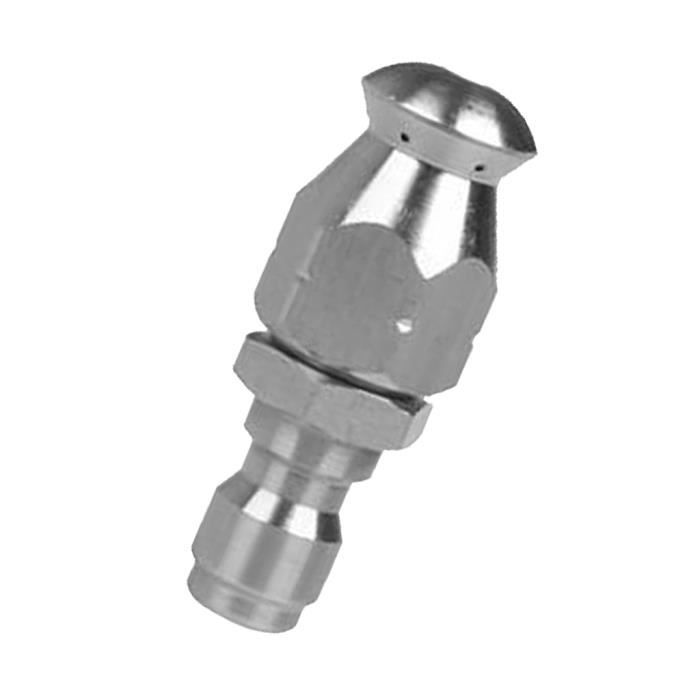 Buse De Nettoyage 4 Jets Pour Karcher - 1/4", En Acier Inoxydable, Pour Tuyaux D'égout Et Surfaces Sales