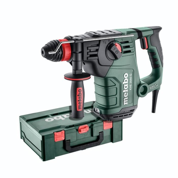 Marteau combiné SDS plus KHE 3560 Q METABO avec METABOX 600811500 - vue 2