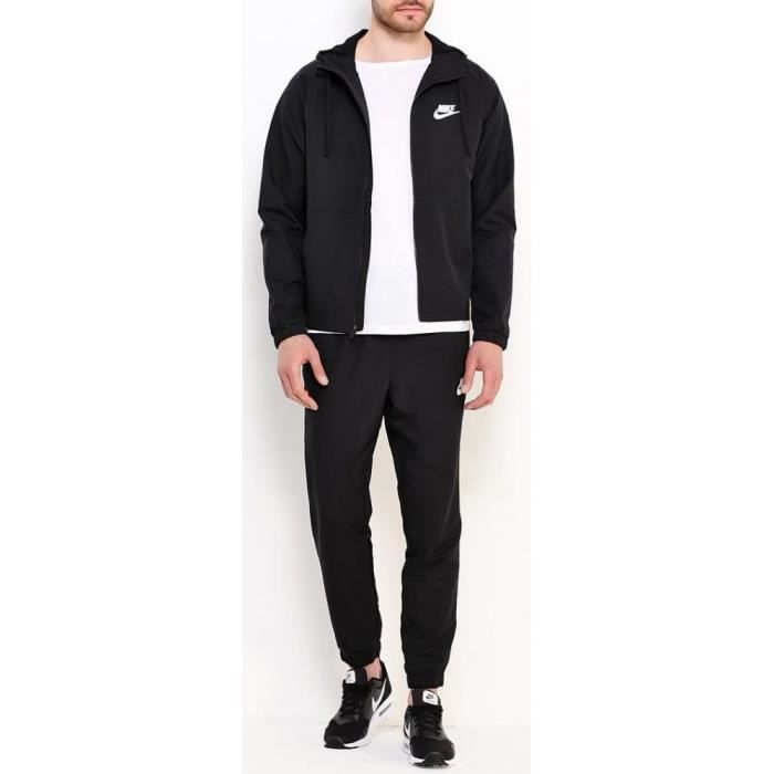 Nike Nike Hybrid Tracksuit Homme Jogging Noir (XXXL Noir) Noir