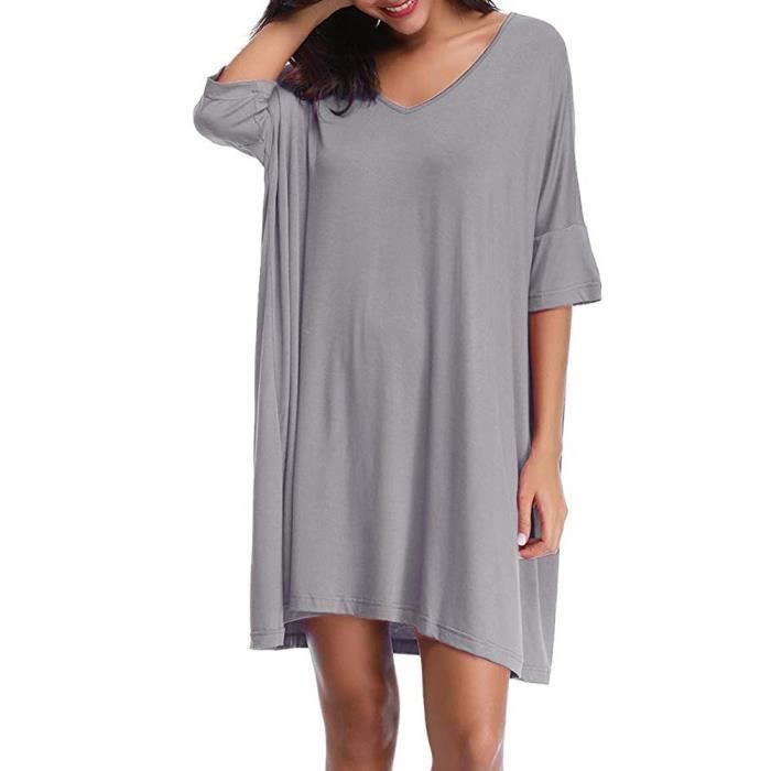 robe tee shirt ample