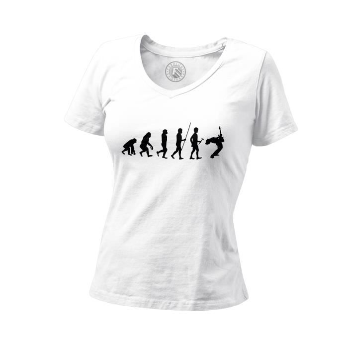 Tee shirt guitare best sale femme