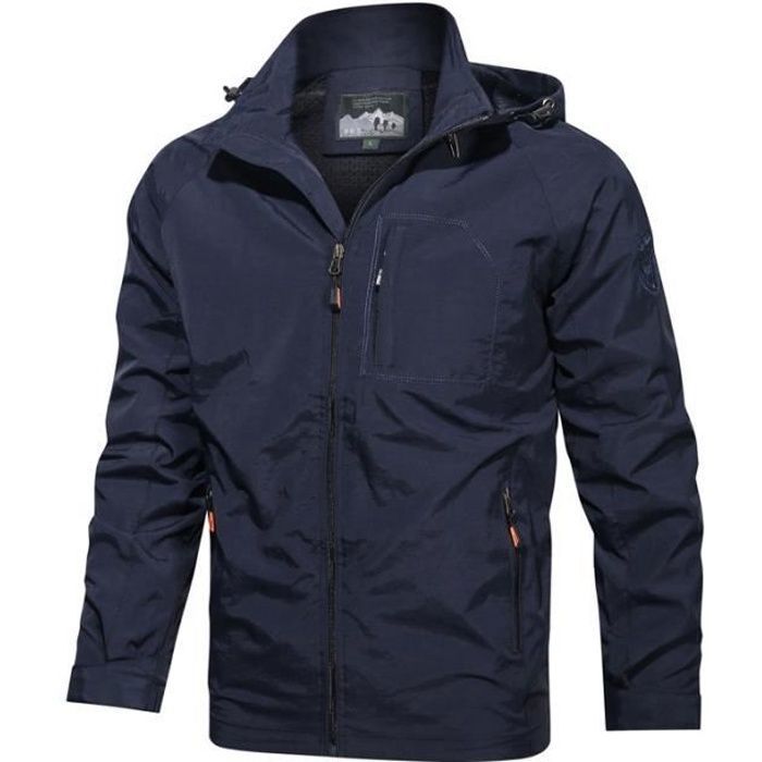 Vestes imperméables homme hot sale
