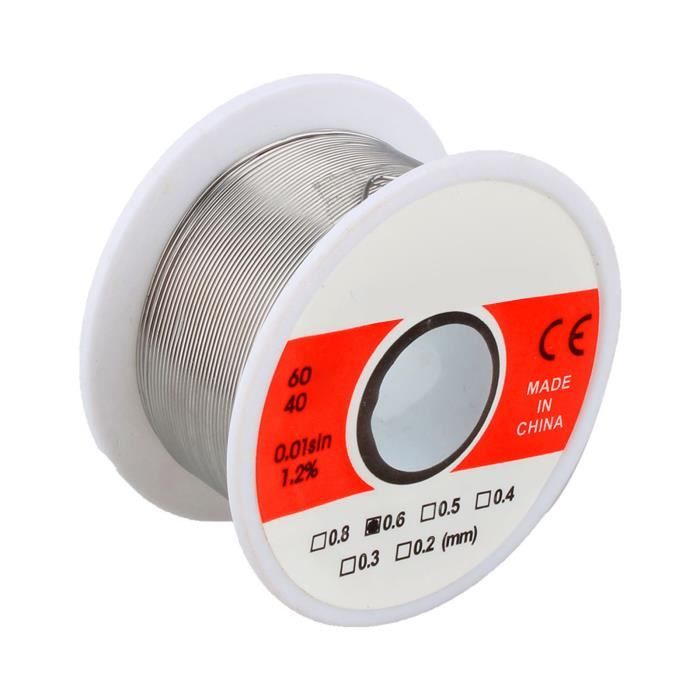 Résistance électronique SOURCING MAP 1Pcs 0,6mm 22AWG 5m Fil Résistance Résistance électronique SOURCING MAP 1Pcs 0,6mm 22AWG 5m Fil Résistance