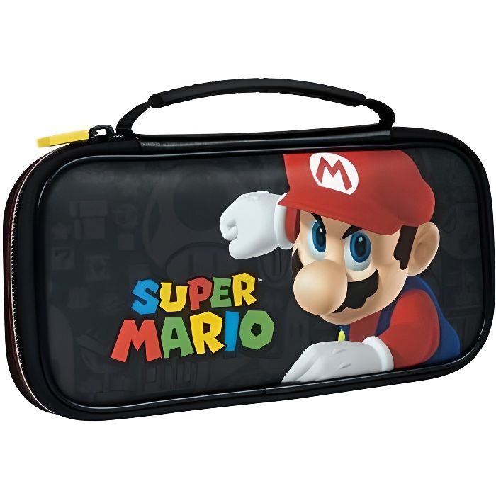 Nacon Pochette de transport Deluxe Officielle Super Mario pour Nintendo Switch/Nintendo Switch Lite - 0663293112715 Nacon Pochette de transport Deluxe Officielle Super Mario pour Nintendo Switch/Nintendo Switch Lite - 0663293112715