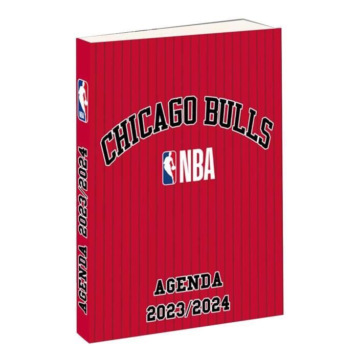 Agenda scolaire NBA Bulls 20232024 Cdiscount BeauxArts et Loisirs
