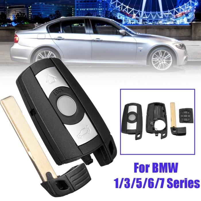 NEUFU 3 Boutons A Distance Avec Clé Pour BMW 1 3 5 6 7 Série E90 E92 E93 Cdiscount Auto
