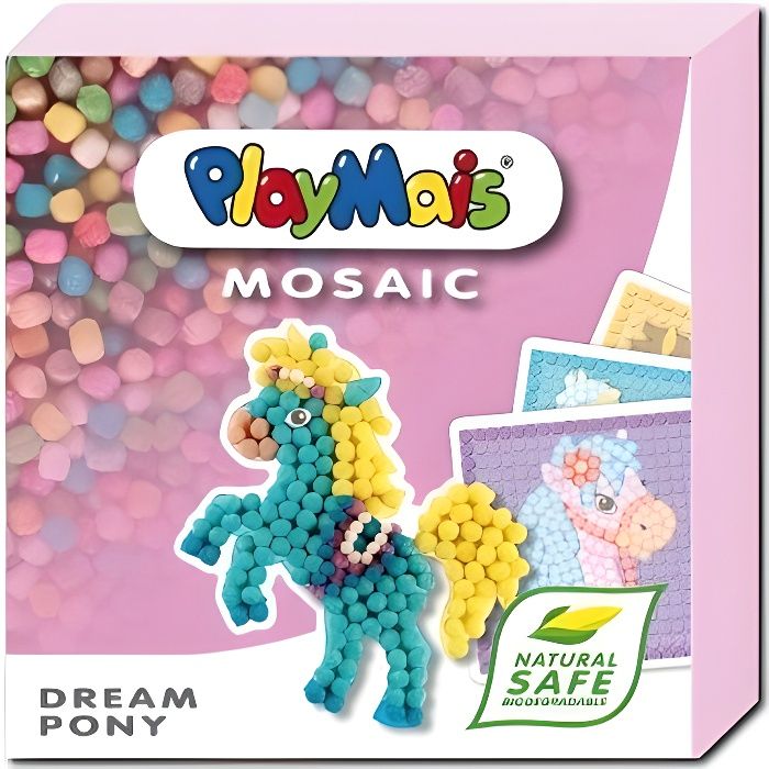 Mosaïque Enfant PlayMais MOSAIC Little Friends - Kit Loisirs Créatifs +2300 Pièces Pour Enfants Dès 3 Ans