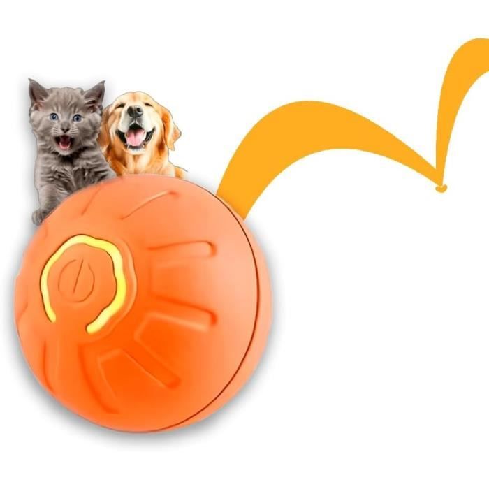 Meilleurs prix pour Balle rebondissante générique pour chiens - Jouet interactif amusant, rechargeable par USB, conception durable, résistante à l'eau