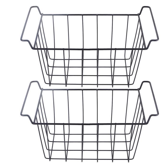 Organisateur De Congélateur Avec Grille Ventilée - Séparateur Ajustable En Fil Métallique, Optimise L'espace Dans Frigo Ou Congélateur Coffre