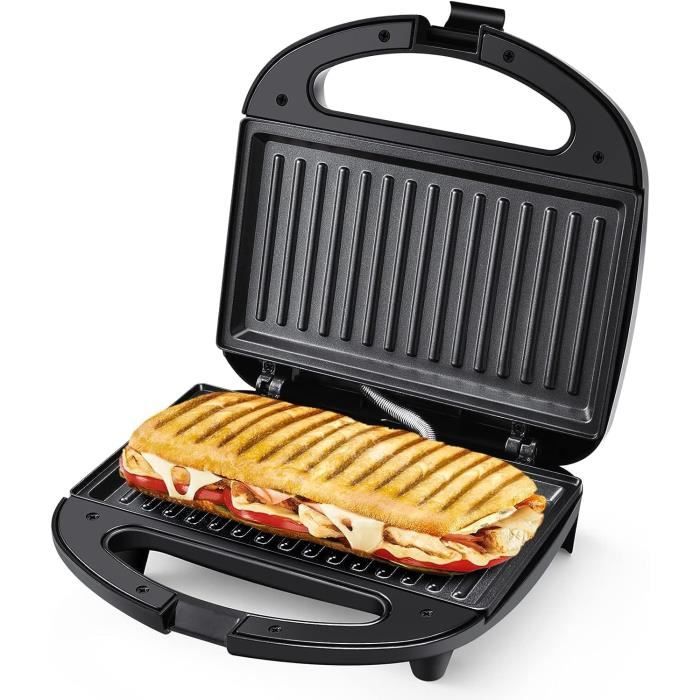 Grill électrique Multi-fonctions ALPINA 2100W - Plaque Anti-adhésive, Minuterie, 8 Réglages, Pour Panini Et Viande - 6