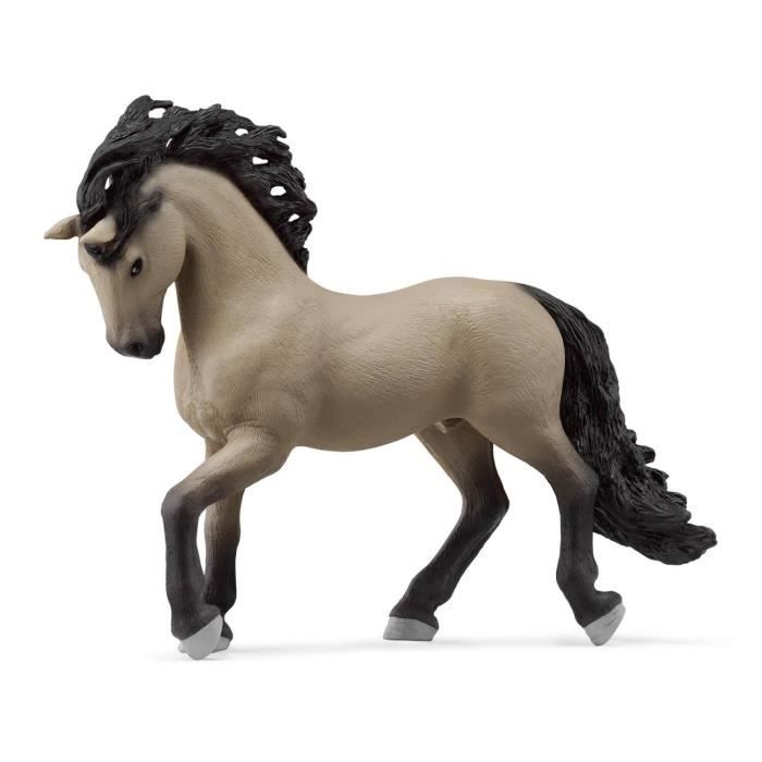 Schleich Figurine - Etalon pur-sang anglais - Gris - Horse Club