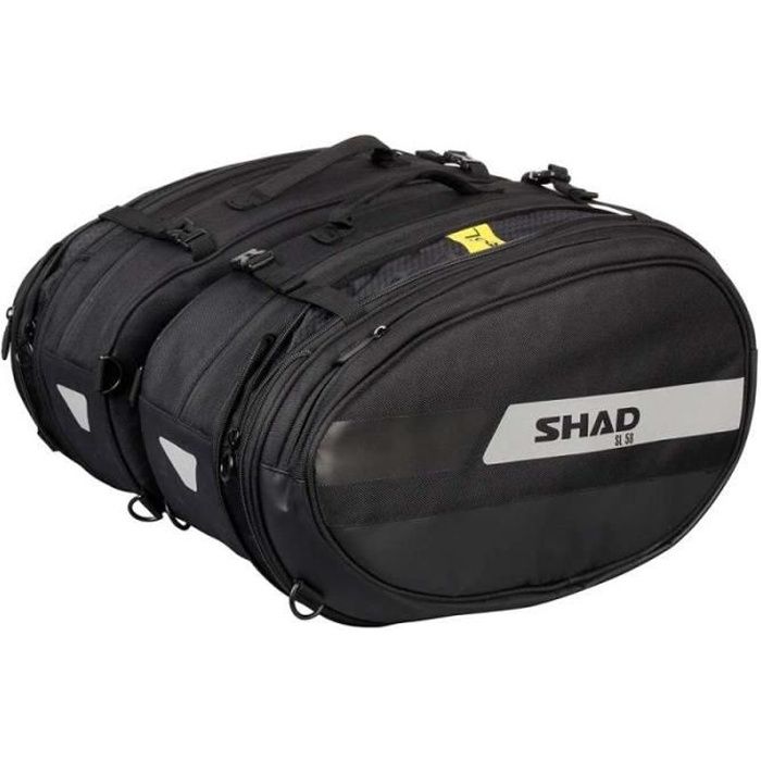 Sacoches cavalières moto Shad SL58 46>58 litres