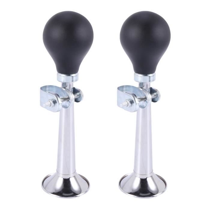 Sonnette de vélo VGEBY - Anneau de cloche de bicyclette durable - Couleur blanche - Sport