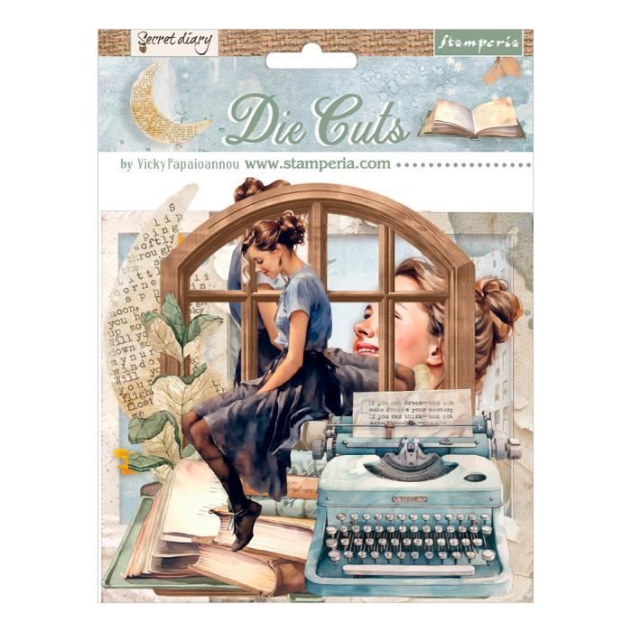 Papier Scrapbooking Stamperia Toga Kit Bullet Journal Scrapbooking, Multicolore, OneSize, Set De 4 Set De Table