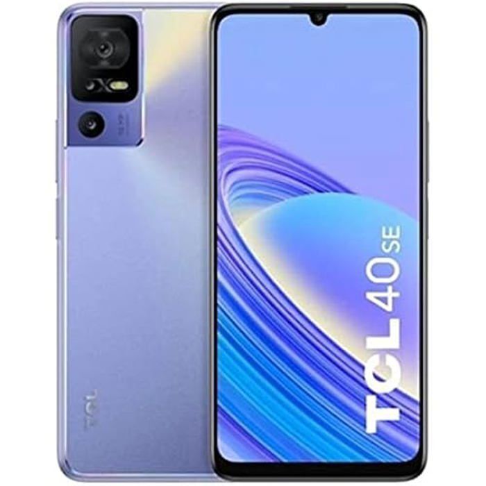 Smartphone TCL 40SE - 256Go - Violet - Double caméra