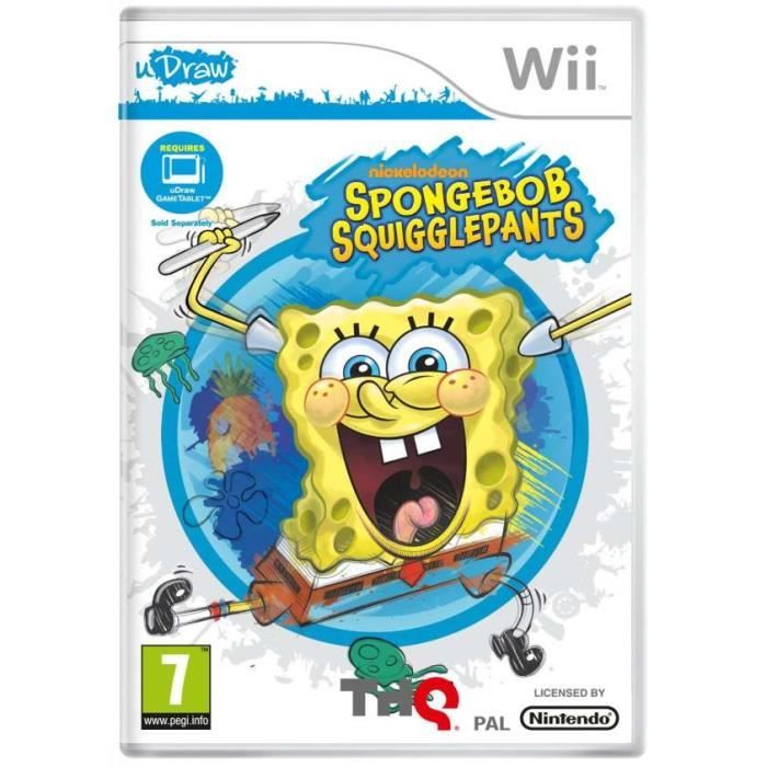 Thq Spongebob Squigglepants - Udraw Compatible (Nin...