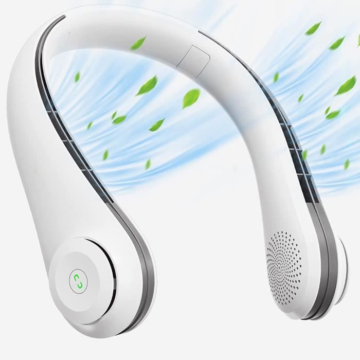 Ventilateur portable sans lame 8000mAh USB Muet Affichage