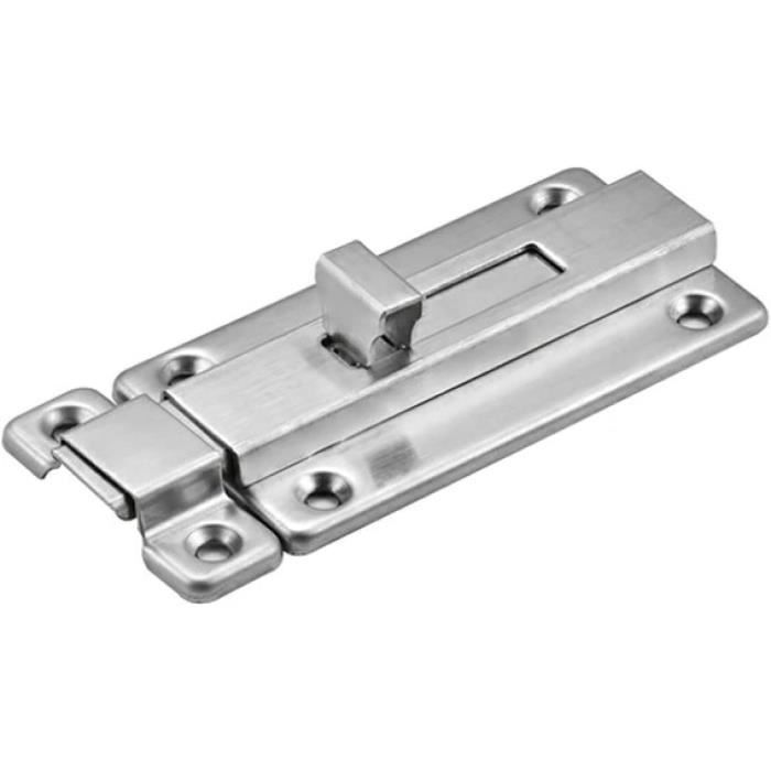 Serrure - barillet,Plaque de verrouillage en acier inoxydable, loquet