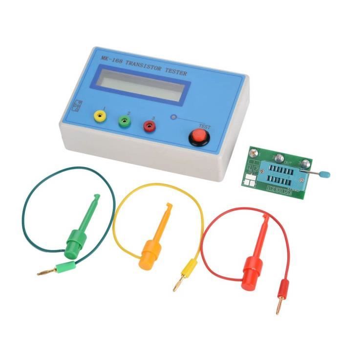 Testeur De Composants électroniques MK-168 : Transistor, LCR, ESR - Neuf Pour Réparation