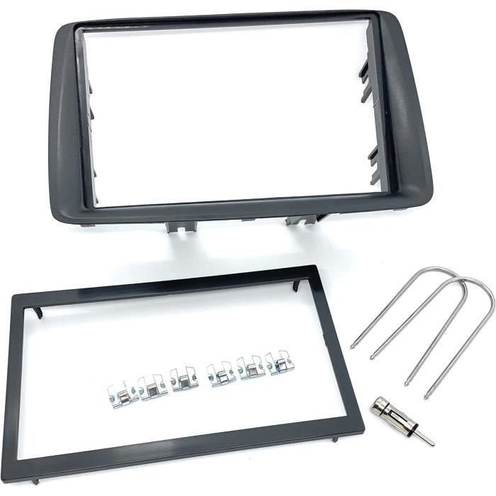 Sound Way Kit Montage Autoradio 1 DIN / 2 DIN Avec Vide Poche - Compatible Alfa Romeo Mito