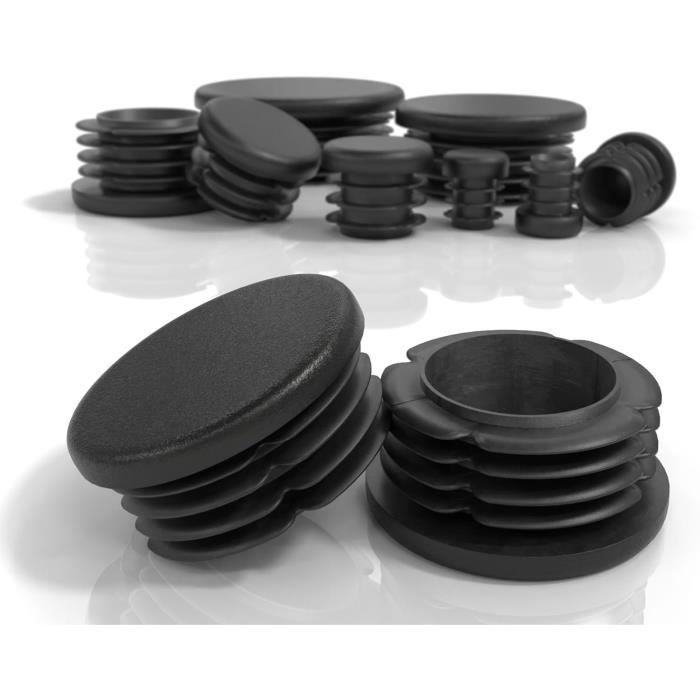 Bouchons Silicone 50mm Pour évier - Lot De 2 - Blanc - Étanchéité Trous