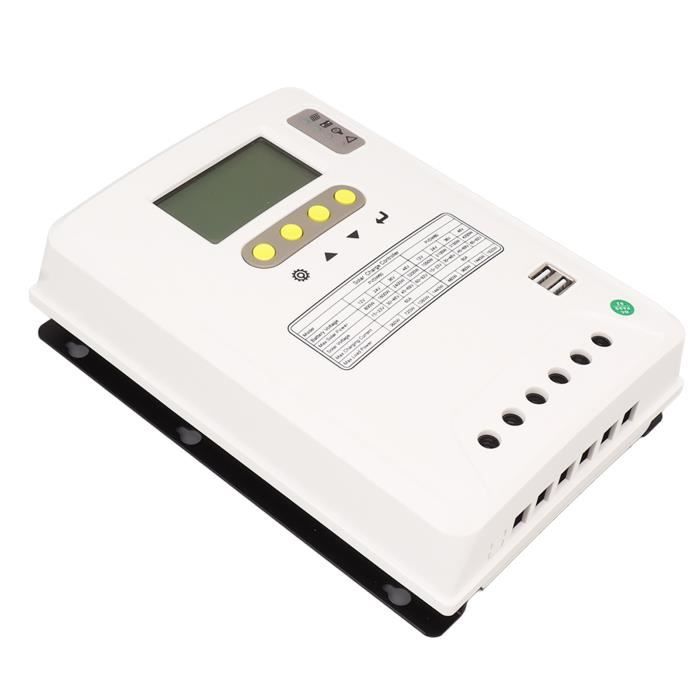 Régulateur de charge PWM 5A LCD&USB - Recharge 12V/24V | Victron Energy Bluesolar