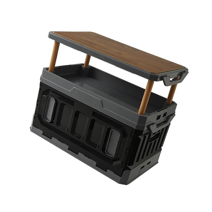 Caisse De Rangement Pliable MFH – Boîte Plastique Olive Pour Camping Et Extérieur (neuf)