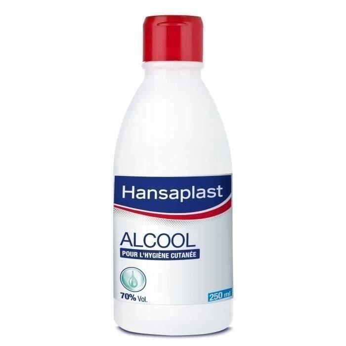 hansaplast flacon d alcool 70 250 ml cdiscount sante mieux vivre