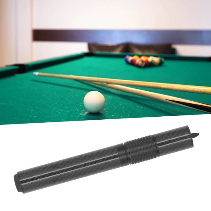 Extension Queue De Billard 32 Cm – Rallonge Télescopique Aluminium, Compatible Toutes Queues (Sauf Snooker)
