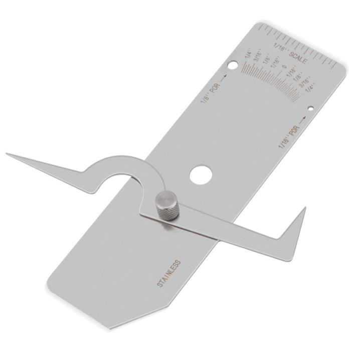 Règles D'inspection de la Jauge de Soudage, Jauge de Soudure en Acier ...