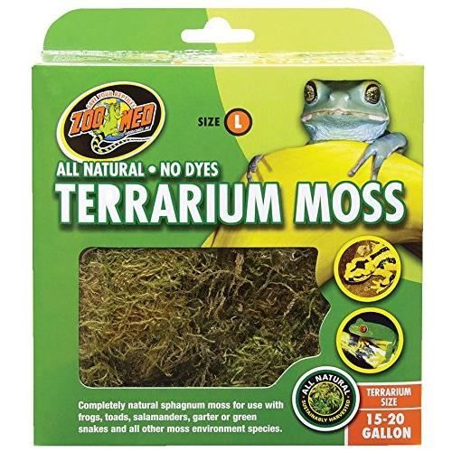 Comparer les prix de Zoo Med Mousse pour Terrarium 1 L Taille L - CF2L