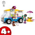LEGO® 41715 Friends Le Camion de Glaces, Jouet à Construire avec Figurines Chien, Véhicule et Mini-Poupées Dash et Andrea, dès 4 ans-1
