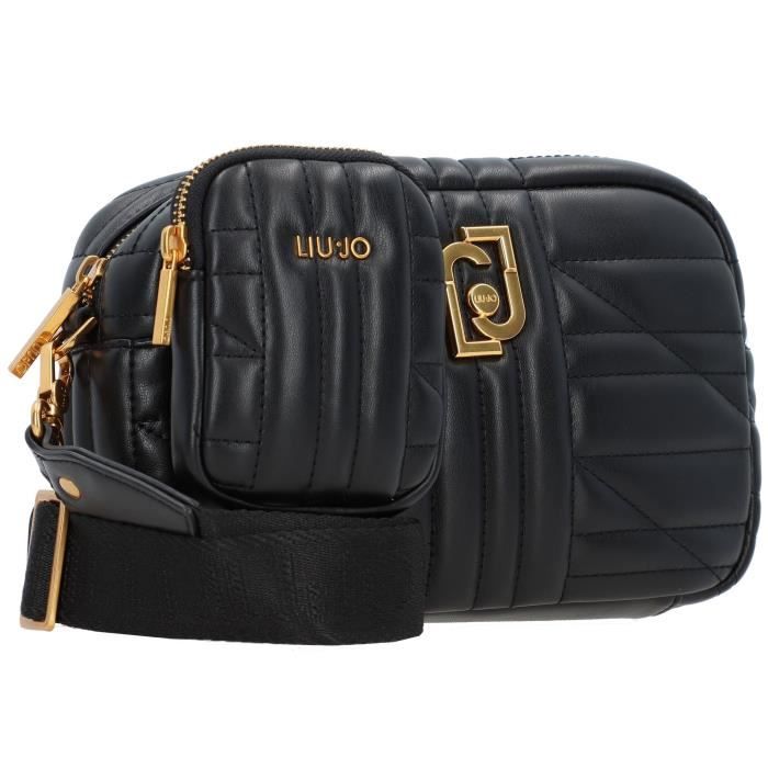 Liu Jo Achala Sac a bandouliere 22 cm nero AF3125 E0426 22222 AF3125 E0426 S1802 Cdiscount Bagagerie Maroquinerie