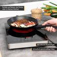 Plaque de cuisson posable - Infrarouge - 2000W - Vitrocéramique Table de cuisson -2