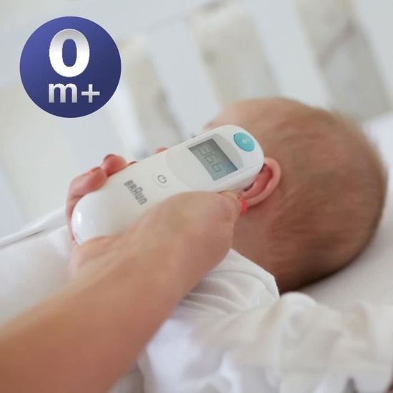 THERMOMETRE Braun Thermo Scan 5 Thermometre Auriculaire Infrarouge145 Cdiscount Puericulture Eveil bebe