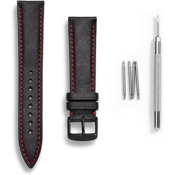 Bracelet De Montre En Daim Nubuck Doux | Libération Rapide, Réglable, Plusieurs Couleurs Et Tailles (14-22 Mm)