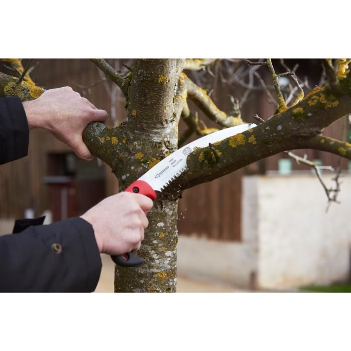 Scie courbée - FELCO - 640 - Lame 27 cm - Coupe Ø 100 mm - Étui inclus ...