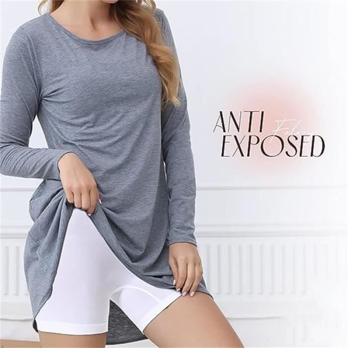 Shorty Femme sous Jupe Legging Court Anti Frottement Cuisse Boxer