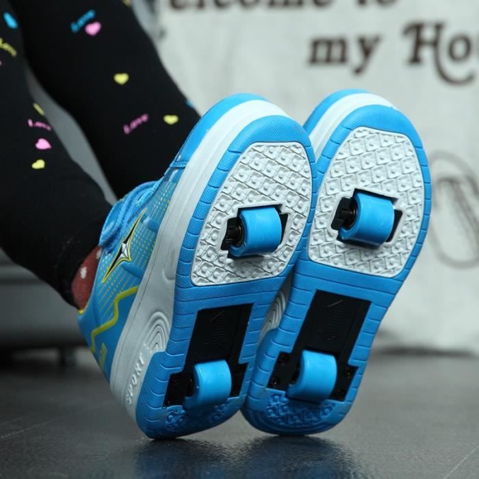 Chaussures avec des roulettes pour enfants • Enfant World