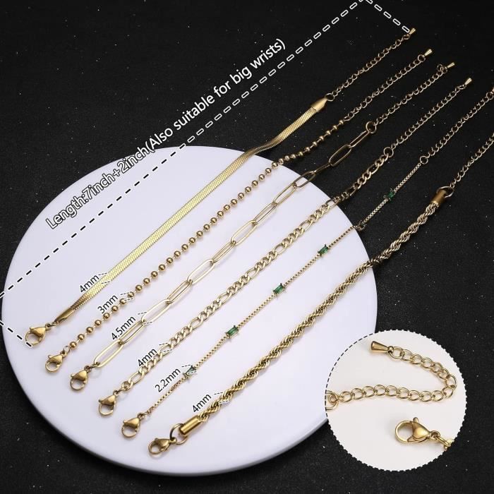 1 mts Chaîne Trombone 4x8mm en acier inoxydable - Perles Bleues