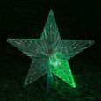 Boule de noel,Lampe LED en forme d'étoile suspendue pour sapin de noël ou nouvel an, luminaire décoratif d'intérieur, - Type 14cm-3
