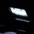Éclairage de plaque d'immatriculation de moto Éclairage arrière à 6 DEL (or) Feu arrière de frein Lumière LED blanche HB014-3