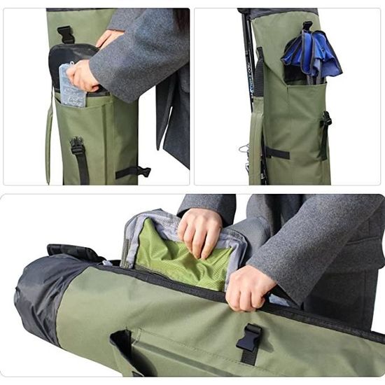 Starnearby Sac de Pêche Multifonction, Sacs pour Parapluie de Pêche, Housse pour Cannes à Pêches, Sac de Canne à Pêches avec Sangle pour Cannes à Pêches, Filets, Parapluie Starnearby Sac de Pêche Multifonction, Sacs pour Parapluie de Pêche, Housse pour Cannes à Pêches, Sac de Canne à Pêches avec Sangle pour Cannes à Pêches, Filets, Parapluie