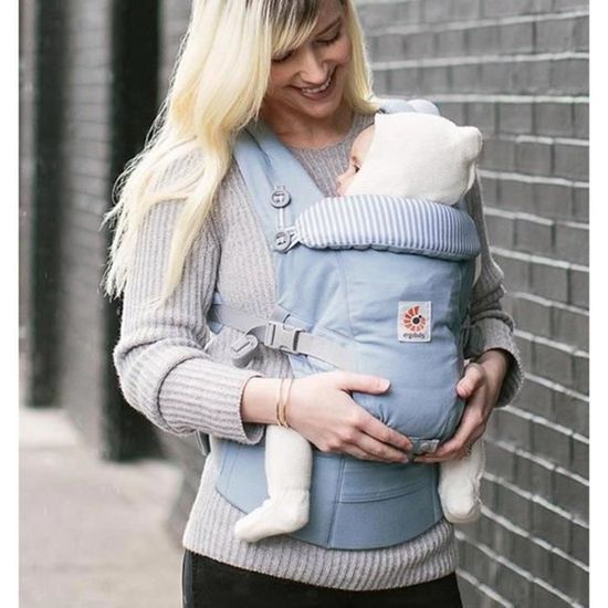 Coussin Nouveau-né Ergobaby Pour Porte-bébé – Gris, 3,2-5,5 Kg