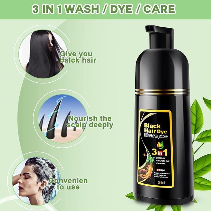 1 wash deals black hair dye