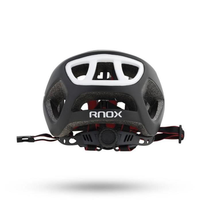 Casque Vélo FUNWICT Léger – Réglable, Avec Visière Amovible, 57-61 Cm, Noir Mat !