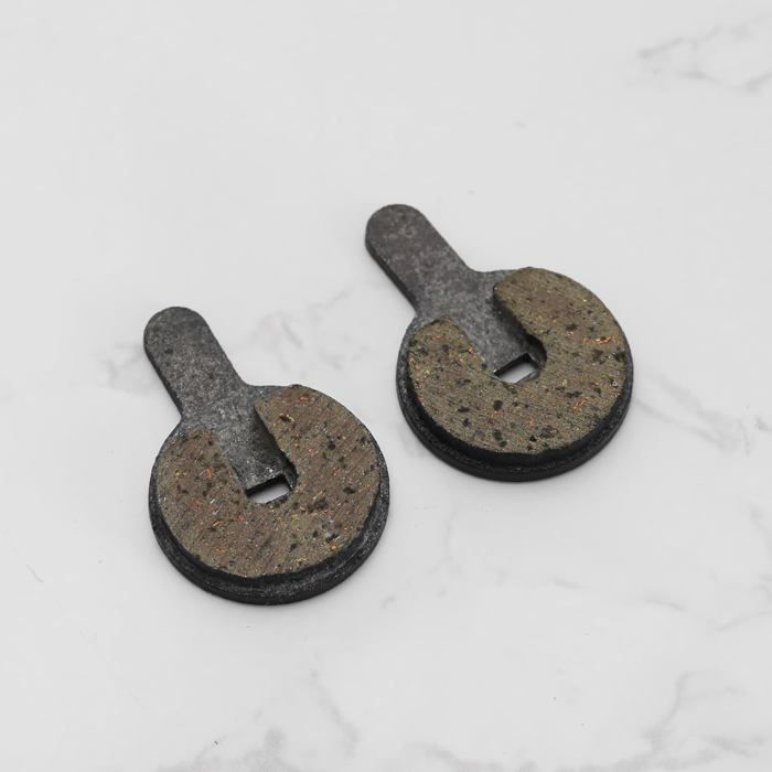 Alomejor – 2 Plaquettes De Frein Semi-métal/résine Pour Scooter M365 Pro – Rondes – Bonne Dissipation